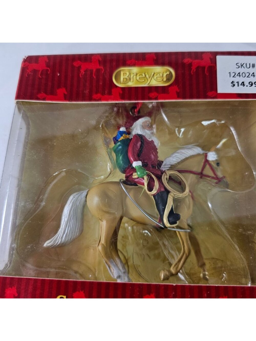 Breyer Special Delivery Ornament Santa Horse 700640 Decoration New Damaged Box - Picture 4 of 8